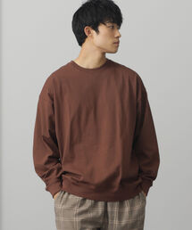 BEAMS HEART | BEAMS HEART / リブ付 ビッグシルエット ロングスリーブTシャツ(Tシャツ/カットソー)