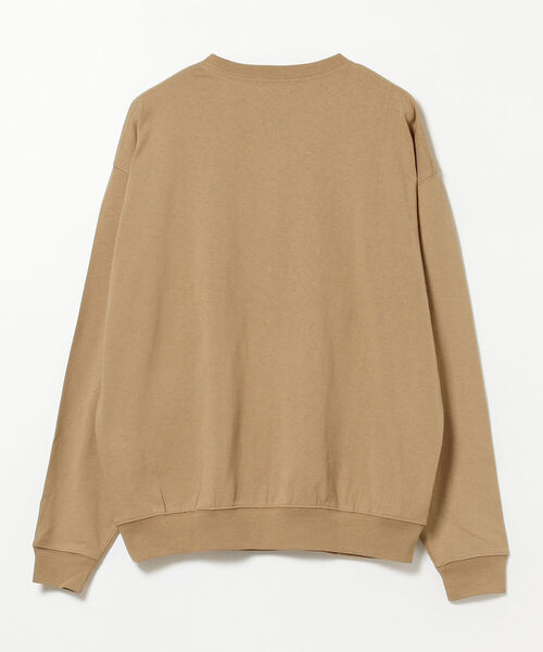 BEAMS HEART（ビームスハート）の「BEAMS HEART / リブ付 ビッグシルエット ロングスリーブTシャツ（Tシャツ/カットソー・メンズ・ベージュ/ブラウン・LARGE/MEDIUM/SMALL）」の19枚目の写真