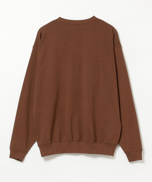 BEAMS HEART（ビームスハート）の「BEAMS HEART / リブ付 ビッグシルエット ロングスリーブTシャツ（Tシャツ/カットソー・メンズ・ベージュ/ブラウン・LARGE/MEDIUM/SMALL）」の21枚目の写真