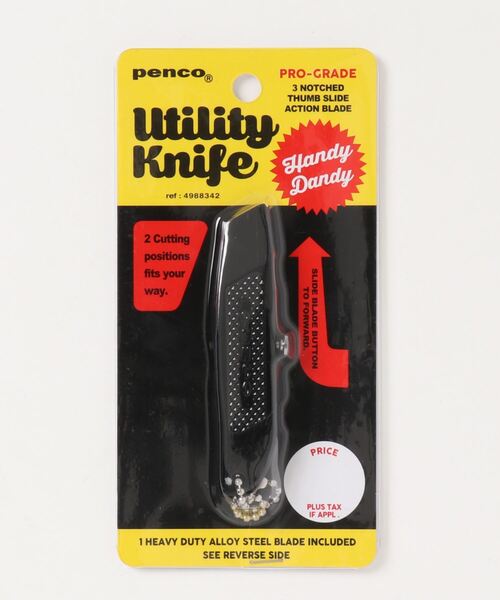 PENCO（ペンコ）の「Penco ペンコ ユーティリティナイフ（ステーショナリー・メンズ・ブラック/カーキ/オレンジ/アイボリー/シルバー・FREE）」の21枚目の写真