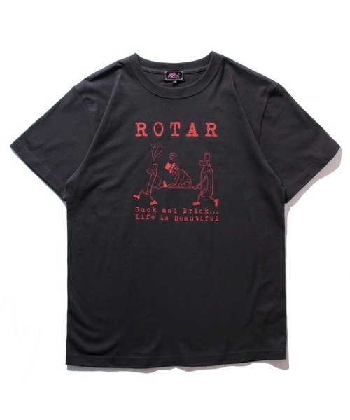 ROTAR(ローター)の「Suck and Drink Tee(Tシャツ/カットソー・メンズ・オフホワイト/パープル/スミクロ・SMALL/X-LARGE/LARGE/MEDIUM)」の8枚目の写真