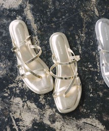 GLOBAL WORK | PUナローサンダル/948863(サンダル)