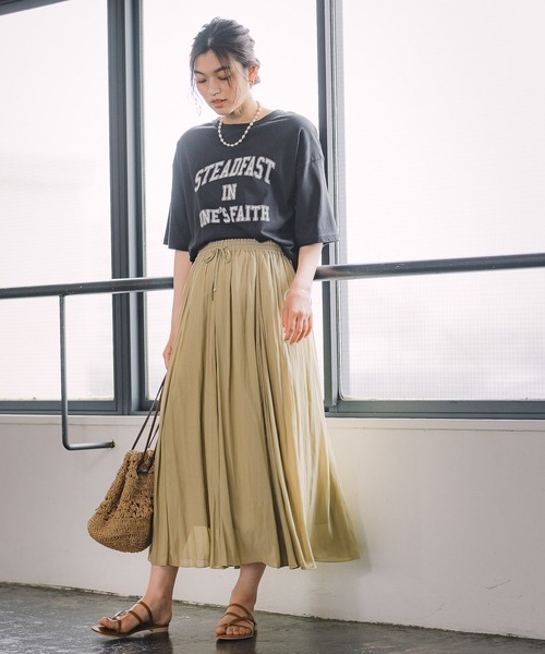 GLOBAL WORK(グローバルワーク)の「PUナローサンダル/948863(サンダル・レディース・ライトグレー/ゴールド/ブラック/ベージュ・MEDIUM/LARGE)」の9枚目の写真