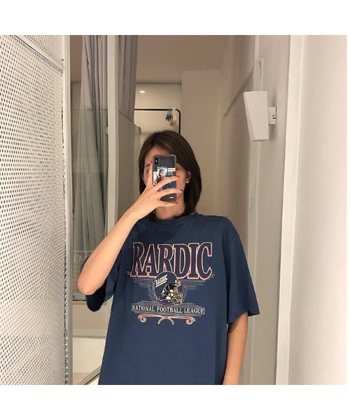 ArguECulturE ストリート 金属感ロゴ zip付 半袖Tシャツ Argue Culture ストリート おしゃれ メタル 半袖 Tシャツ (Argue