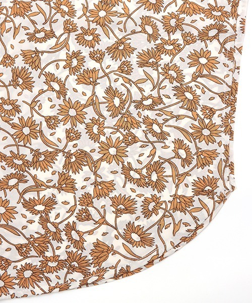 チチカカ（チチカカ）の「ノーカラーシャツワンピース（シャツワンピース・レディース・オフホワイト/ブラック/グリーン・FREE）」の18枚目の写真