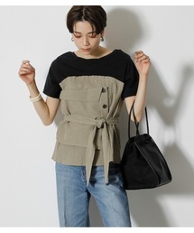 AZUL by moussy | PIPING GATHER BAG/パイピングギャザーバッグ(ショルダーバッグ)