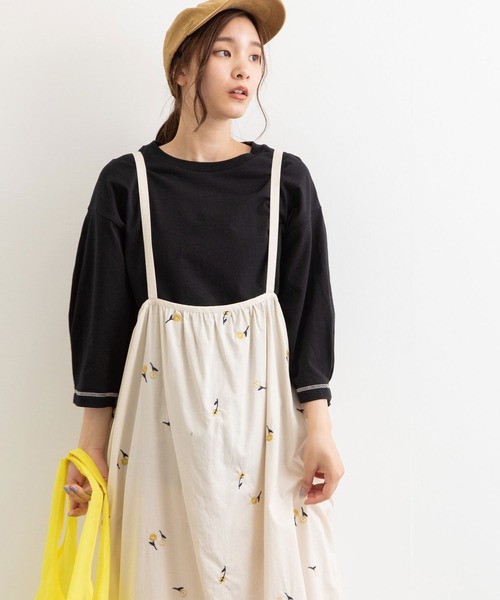 POU DOU DOU（プードゥドゥ）の「タックスリーブカットソー（Tシャツ/カットソー・レディース・ライトグレー/ブラック/アイボリー・3）」の20枚目の写真