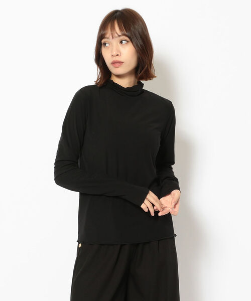 DROIT BELLO（ドロイトベロ）の「DROIT BELLO（ドロイトベロ）チュールタートル（Tシャツ/カットソー・レディース・ブラック/ライトグレー/ミント・FREE）」の19枚目の写真