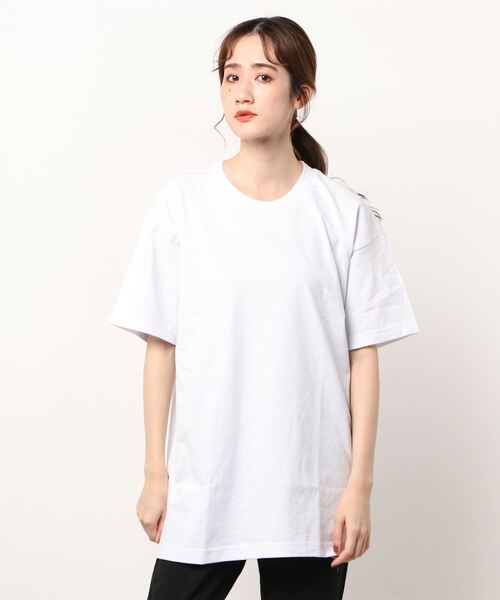 BAY SIDE（ベイサイド）の「【T18】【BAYSIDE/ベイサイド】UNIONMADE TEE（Tシャツ/カットソー・レディース・ホワイト/ブラック/ネイビー・SMALL/MEDIUM/LARGE）」の5枚目の写真