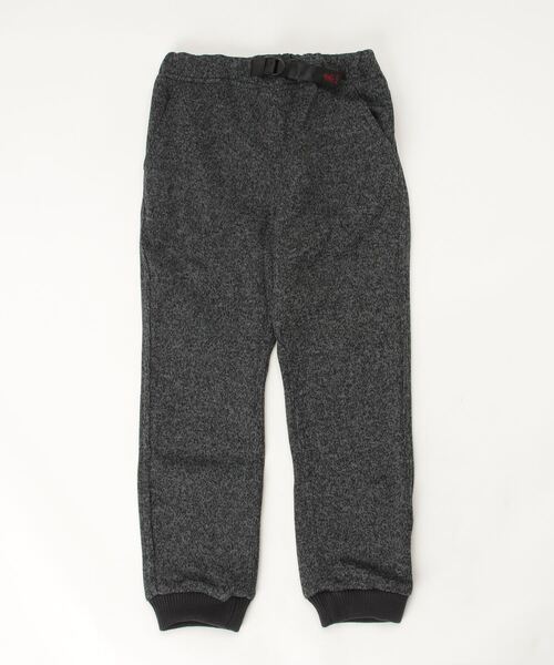 Gramicci（グラミチ）の「【GRAMICCI / グラミチ】BONDING KNIT FLEECE KIDS RIB PANTS　ボンディングニットフリースキッズリブパンツ（スウェットパンツ・キッズ・ヘザーグレー/オートミール/ダークブラウン/ヘザーチャコール・130cm）」の3枚目の写真