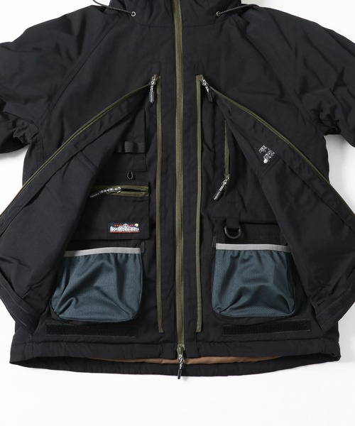 KRIFF MAYER(クリフメイヤー)の「ハイドポケットマウンテンJK(マウンテンパーカー・メンズ・ブラック/ブラウン/オリーブ/ダークグレー・SMALL/MEDIUM/LARGE/X-LARGE)」の9枚目の写真