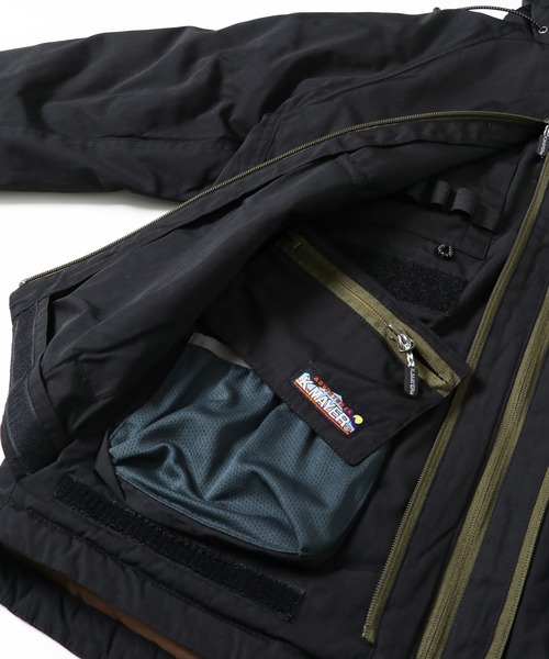 KRIFF MAYER(クリフメイヤー)の「ハイドポケットマウンテンJK(マウンテンパーカー・メンズ・ブラック/ブラウン/オリーブ/ダークグレー・SMALL/MEDIUM/LARGE/X-LARGE)」の10枚目の写真