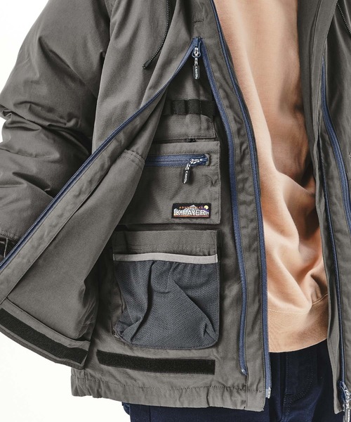 KRIFF MAYER(クリフメイヤー)の「ハイドポケットマウンテンJK(マウンテンパーカー・メンズ・ブラック/ブラウン/オリーブ/ダークグレー・SMALL/MEDIUM/LARGE/X-LARGE)」の15枚目の写真