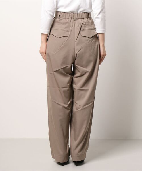 Heather（ヘザー）の「タックワイドスラックス 218778（スラックス・レディース・ベージュ/チャコールグレー/グリーン・S/M）」の10枚目の写真