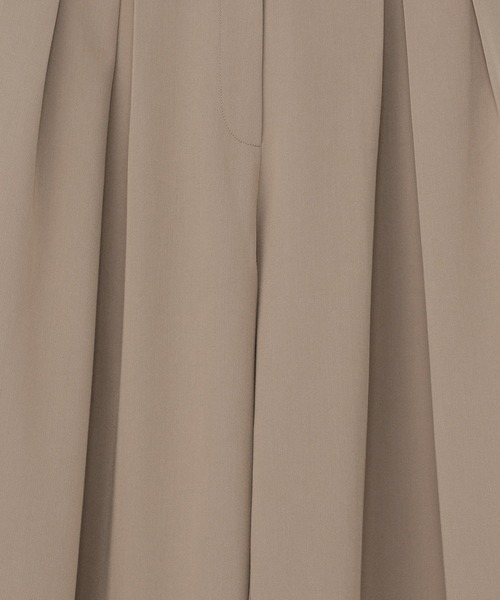 Heather（ヘザー）の「タックワイドスラックス 218778（スラックス・レディース・ベージュ/チャコールグレー/グリーン・S/M）」の11枚目の写真