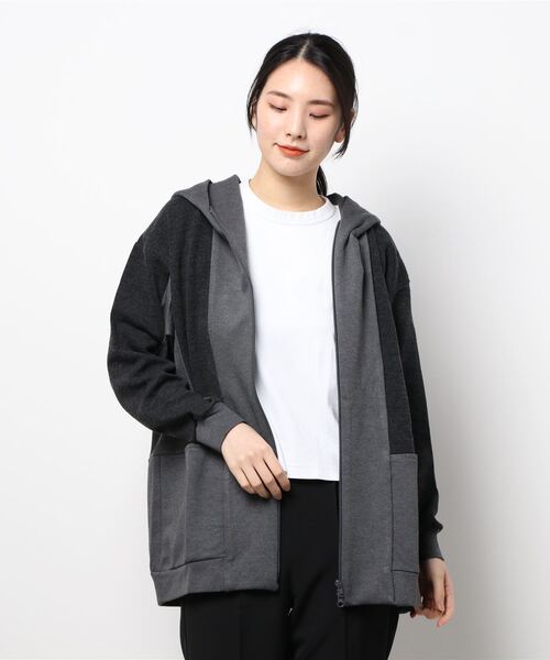 gomme（ゴム）の「ウォームポンチ リラックスパーカー（パーカー