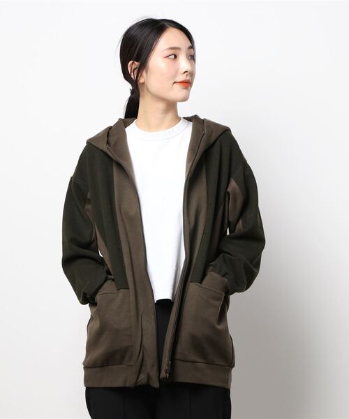 gomme（ゴム）の「ウォームポンチ リラックスパーカー（パーカー