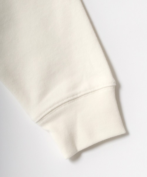 CONVERSE（コンバース）の「CONVERSE/コンバース ワンポイント シューズ ロゴ 刺繍 スウェット パーカー（パーカー・メンズ・オフホワイト/ブラック/ダークベージュ/ダークブラウン/ブルーグリーン/ベージュ系その他/ピンク系その他/グリーン系その他・M/L/LL）」の20枚目の写真