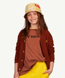 The animals observatory / ブランコ刺繍ワンポイント カーディガンニット