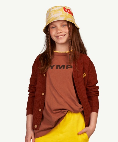 The animals observatory（ジ・アニマルズ・オブザーバトリー）の「The animals observatory / ブランコ刺繍ワンポイント カーディガンニット（ニット/セーター・キッズ・ブラウン・6Y/8Y/10Y/2Y/4Y/12Y）」の8枚目の写真