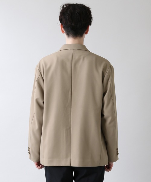 RAGEBLUE（レイジブルー）の「PEツイル/ダブルテーラードジャケット/956194（テーラードジャケット・メンズ・ブラック/ベージュ・MEDIUM/LARGE）」の9枚目の写真