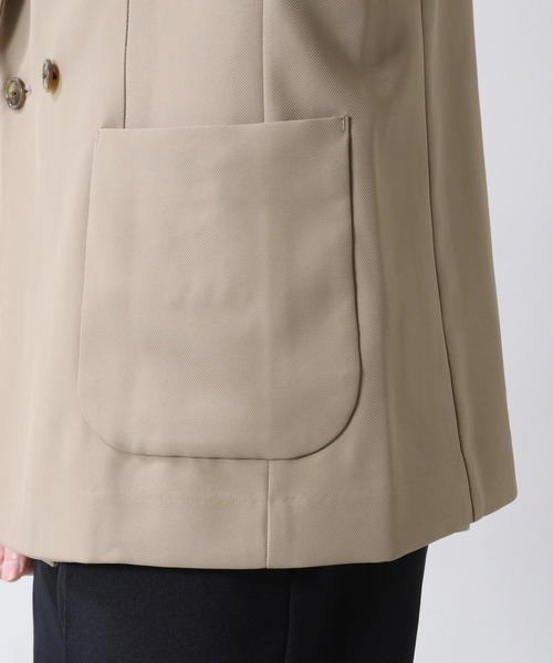 RAGEBLUE（レイジブルー）の「PEツイル/ダブルテーラードジャケット/956194（テーラードジャケット・メンズ・ブラック/ベージュ・MEDIUM/LARGE）」の6枚目の写真