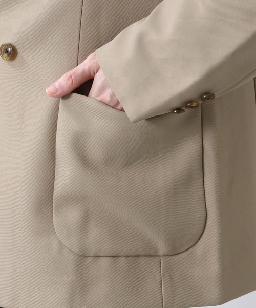 RAGEBLUE（レイジブルー）の「PEツイル/ダブルテーラードジャケット/956194（テーラードジャケット・メンズ・ブラック/ベージュ・MEDIUM/LARGE）」の13枚目の写真