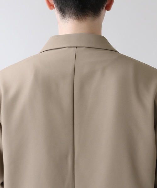 RAGEBLUE（レイジブルー）の「PEツイル/ダブルテーラードジャケット/956194（テーラードジャケット・メンズ・ブラック/ベージュ・MEDIUM/LARGE）」の4枚目の写真