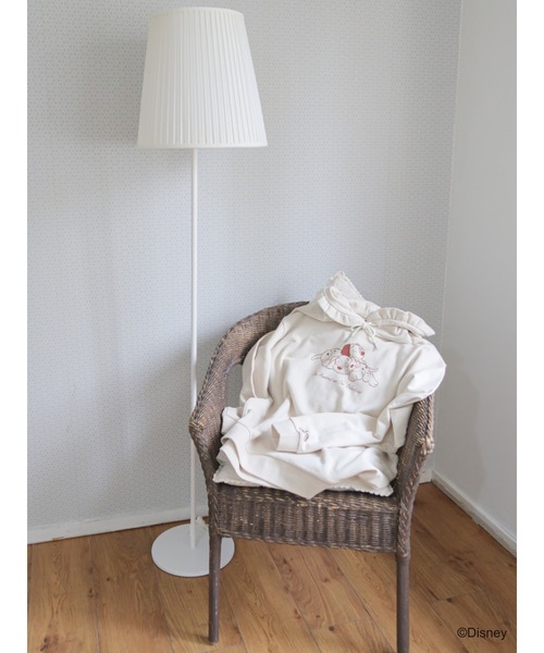 Disney（ディズニー）の「ﾃﾞｨｽﾞﾆｰｷｬﾗｸﾀｰ/ﾌﾘﾙﾊﾟｰｶｰ（パーカー・レディース・オフホワイト/ピンク/ライトベージュ・FREE）」の15枚目の写真