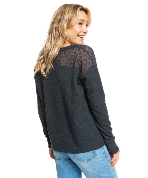 ROXY（ロキシー）の「CANDY CLOUDS/ロキシーレースニットトップス（その他トップス・レディース・ブラック/レッド/グレー・SMALL/MEDIUM/X-SMALL）」の6枚目の写真