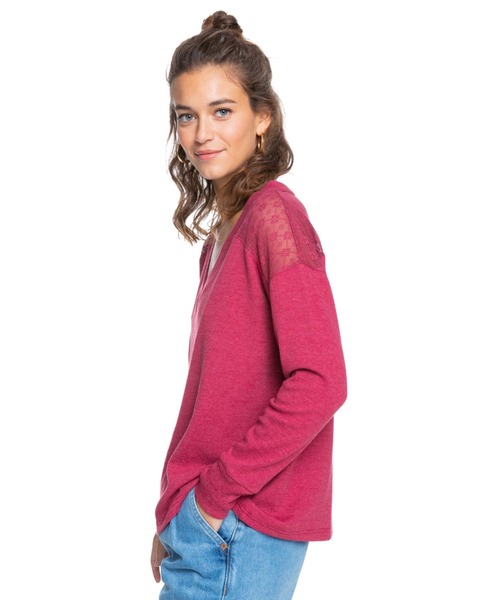 ROXY（ロキシー）の「CANDY CLOUDS/ロキシーレースニットトップス（その他トップス・レディース・ブラック/レッド/グレー・SMALL/MEDIUM/X-SMALL）」の14枚目の写真