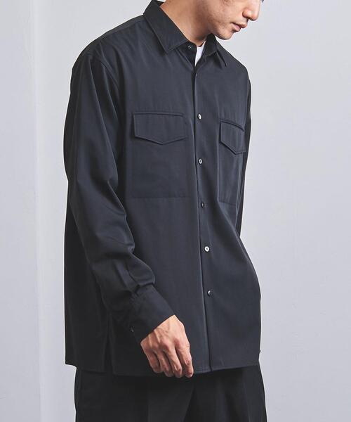 VALET/バレット（バレット）の「＜VALET (バレット）＞ ミリタリーシャツ（シャツ/ブラウス・メンズ・オリーブ/ブラック・S/L/M）」の2枚目の写真