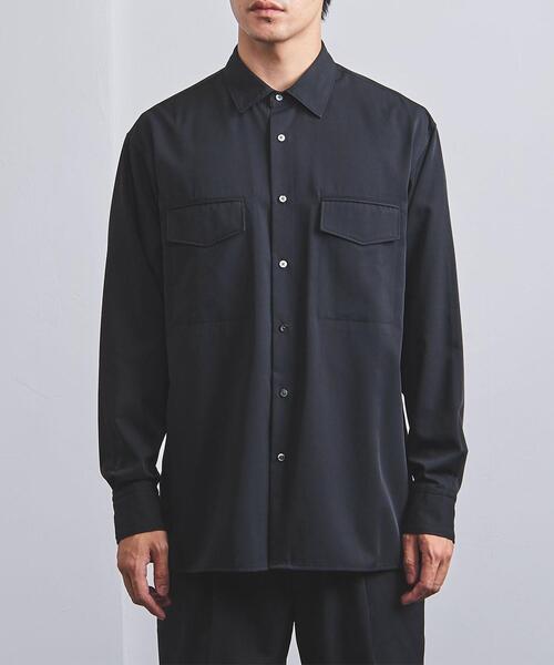 VALET/バレット（バレット）の「＜VALET (バレット）＞ ミリタリーシャツ（シャツ/ブラウス・メンズ・オリーブ/ブラック・S/L/M）」の3枚目の写真