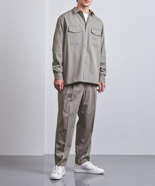 VALET/バレット（バレット）の「＜VALET (バレット）＞ ミリタリーシャツ（シャツ/ブラウス・メンズ・オリーブ/ブラック・S/L/M）」の15枚目の写真