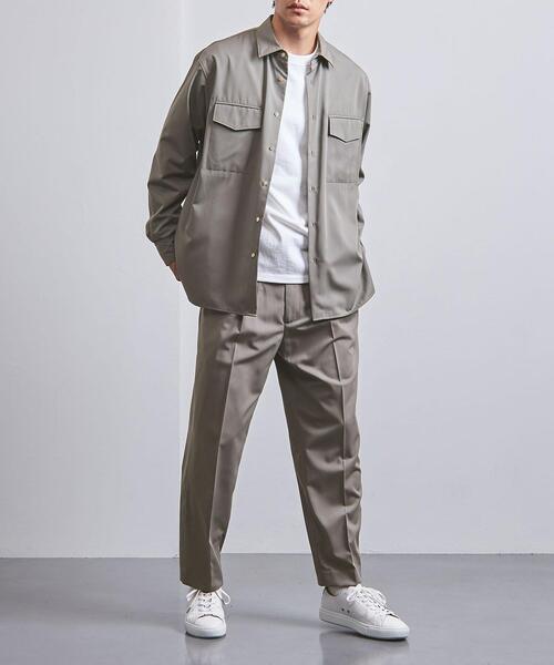 VALET/バレット（バレット）の「＜VALET (バレット）＞ ミリタリーシャツ（シャツ/ブラウス・メンズ・オリーブ/ブラック・S/L/M）」の13枚目の写真