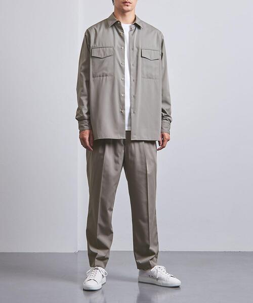 VALET/バレット（バレット）の「＜VALET (バレット）＞ ミリタリーシャツ（シャツ/ブラウス・メンズ・オリーブ/ブラック・S/L/M）」の12枚目の写真