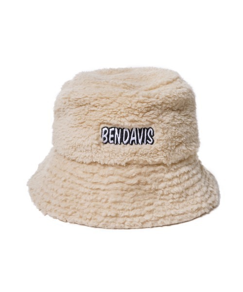 BEN DAVIS（ベンデイビス）の「《BEN DAVIS》BOA BRIMDOWN HAT（ハット・レディース・ブラック/ベージュ/オフホワイト・FREE）」の3枚目の写真