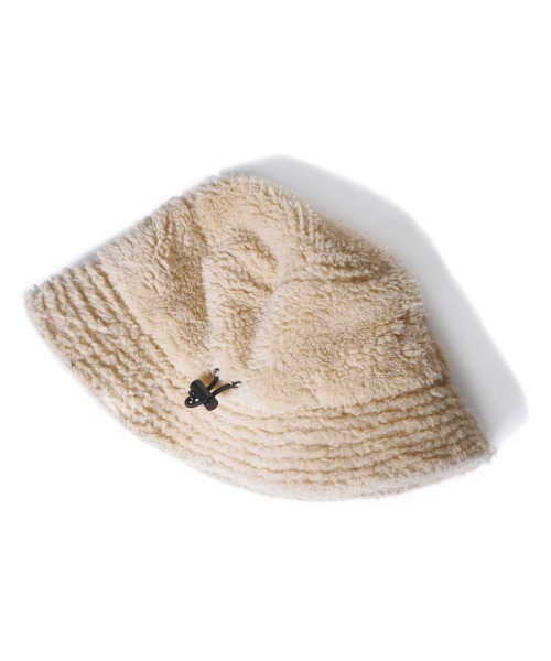 BEN DAVIS（ベンデイビス）の「《BEN DAVIS》BOA BRIMDOWN HAT（ハット・レディース・ブラック/ベージュ/オフホワイト・FREE）」の6枚目の写真