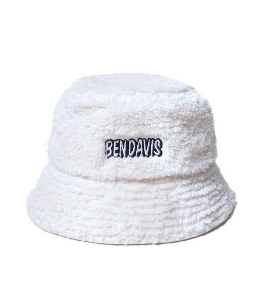 BEN DAVIS（ベンデイビス）の「《BEN DAVIS》BOA BRIMDOWN HAT（ハット・レディース・ブラック/ベージュ/オフホワイト・FREE）」の7枚目の写真