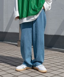 Perushu | リラックスストレートデニムパンツ(デニムパンツ)