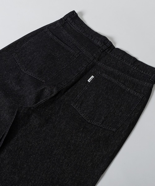 Perushu(ペルーシュ)の「リラックスストレートデニムパンツ(デニムパンツ・メンズ・ブラック/サックスブルー/インディゴブルー・SMALL/MEDIUM/LARGE)」の18枚目の写真