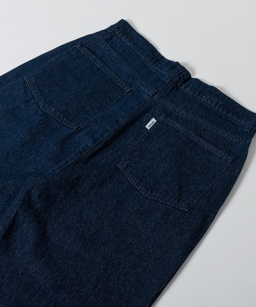 Perushu(ペルーシュ)の「リラックスストレートデニムパンツ(デニムパンツ・メンズ・ブラック/サックスブルー/インディゴブルー・SMALL/MEDIUM/LARGE)」の7枚目の写真