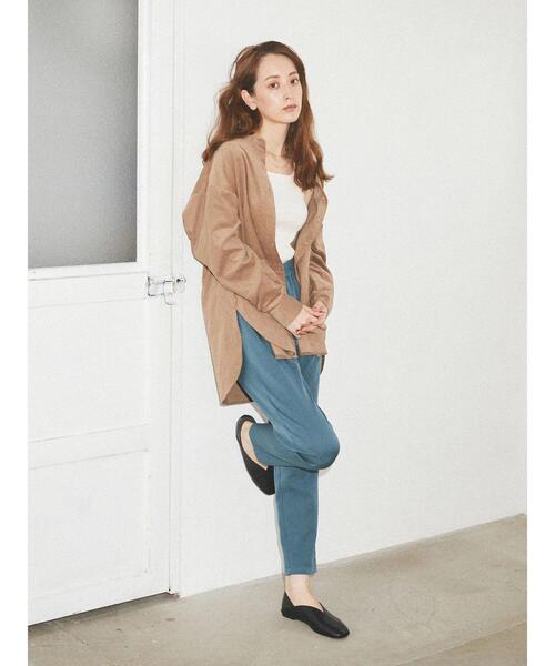 earth music&ecology（アースミュージックアンドエコロジー）の「2wayタンクトップ ＊（タンクトップ・レディース・ライトベージュ/ブラック/モカ/アイボリー・S/M）」の18枚目の写真