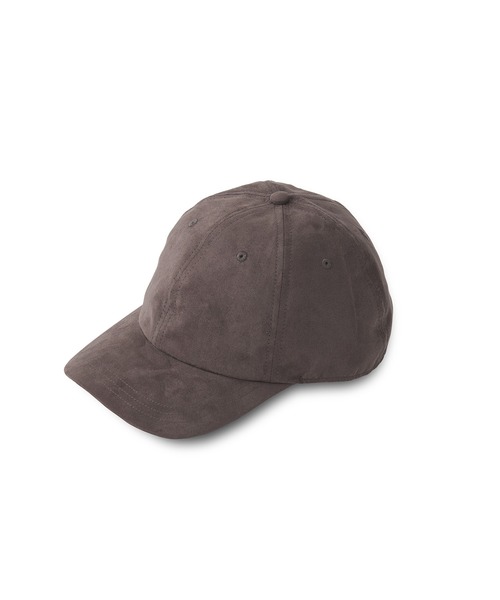 AKTE(アクテ)の「フェイクスウェードキャップ(キャップ・レディース・ブラック/グレー・FREE)」の1枚目の写真