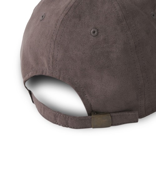 AKTE(アクテ)の「フェイクスウェードキャップ(キャップ・レディース・ブラック/グレー・FREE)」の5枚目の写真