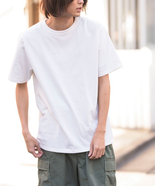 FRUIT OF THE LOOM(フルーツオブザルーム)の「【FRUIT OF THE LOOM】FTL ヘビーオンスT 半袖 14860400※(Tシャツ/カットソー・メンズ・ホワイト/ベージュ/ブラック・LARGE/X-LARGE/XXX-LARGE/MEDIUM)」の6枚目の写真