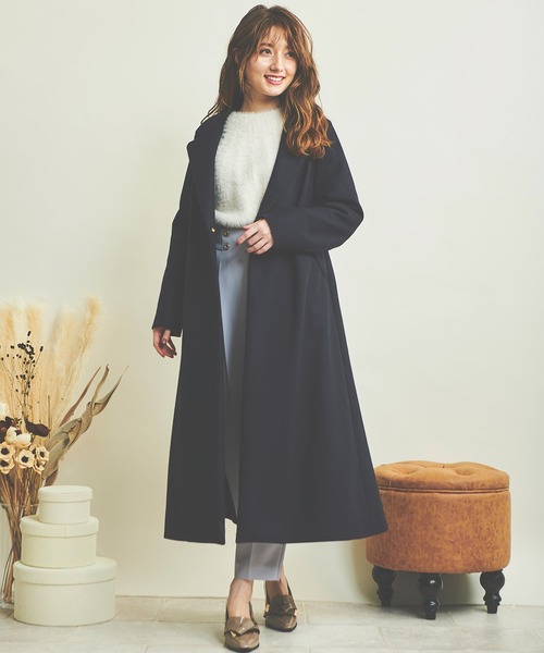 NOELA（ノエラ）の「バックフレアウールコート（その他アウター）」 - WEAR