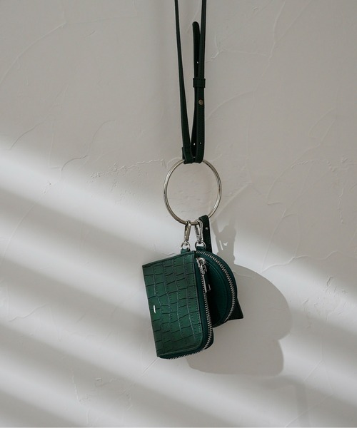 CPCM（シーピーシーエム）の「マルチケースリングショルダー（ショルダーバッグ・メンズ・ブラック/ブラック系その他/グリーン/ベージュ/ネイビー・FREE）」の4枚目の写真