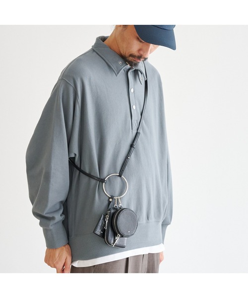 CPCM（シーピーシーエム）の「マルチケースリングショルダー（ショルダーバッグ・メンズ・ブラック/ブラック系その他/グリーン/ベージュ/ネイビー・FREE）」の6枚目の写真