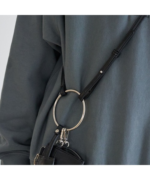 CPCM（シーピーシーエム）の「マルチケースリングショルダー（ショルダーバッグ・メンズ・ブラック/ブラック系その他/グリーン/ベージュ/ネイビー・FREE）」の13枚目の写真